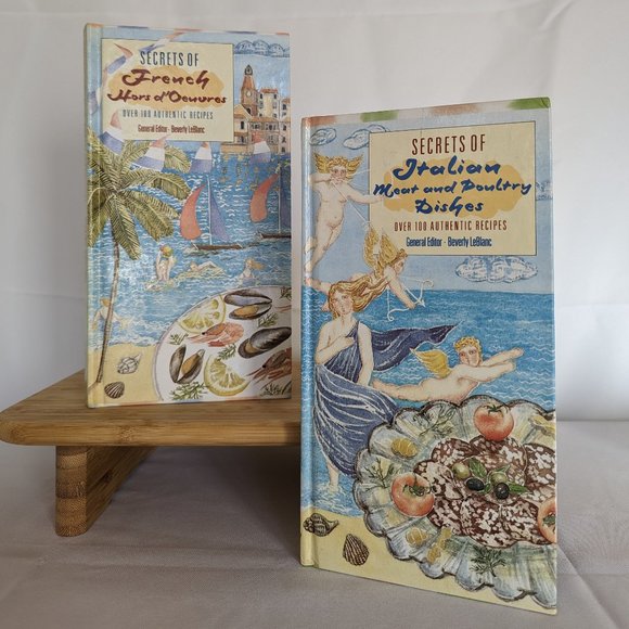 Vintage Other - VTG "Secrets of" French & Italian Cookbooks
